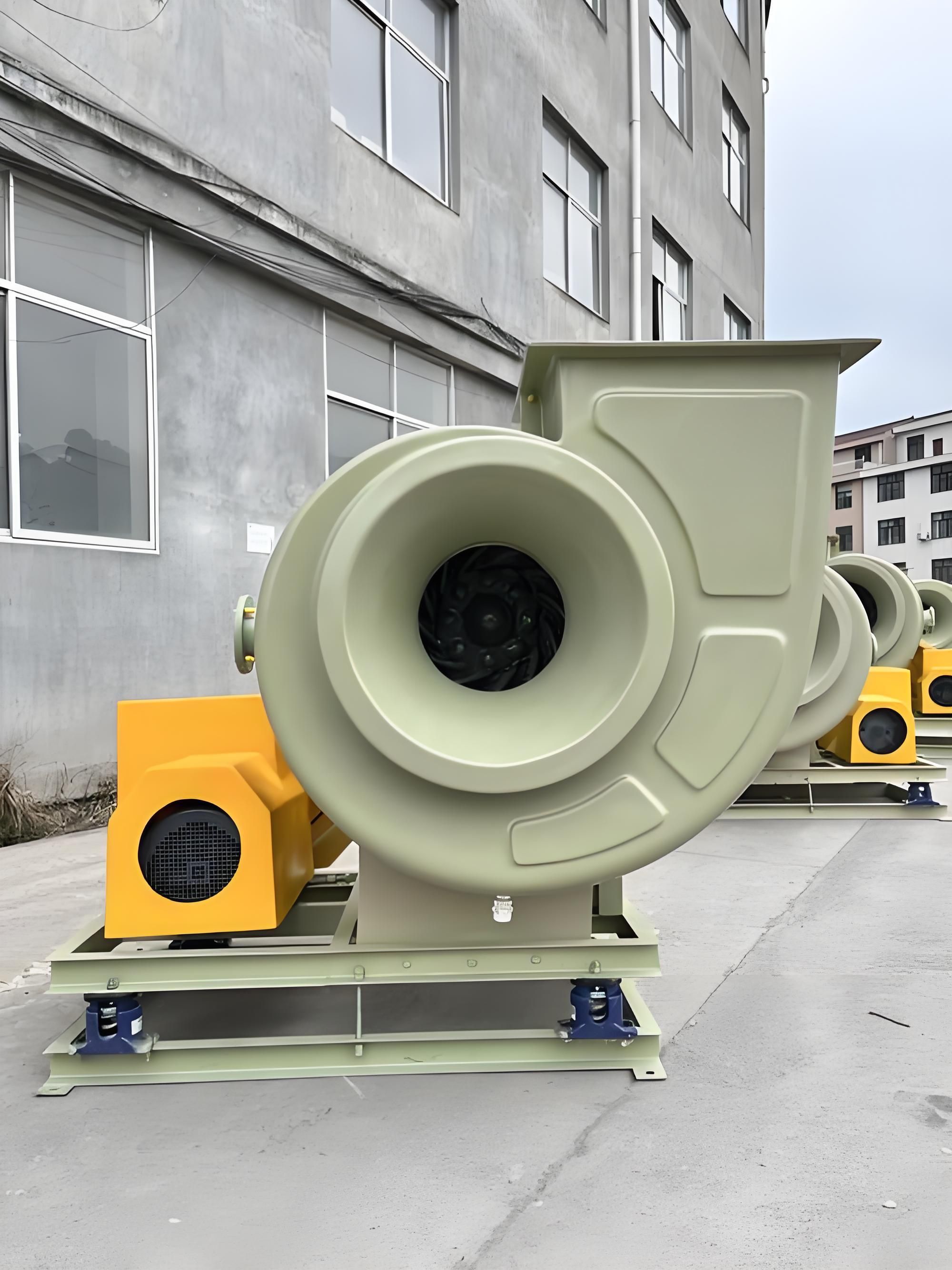Fiberglass centrifugal blower